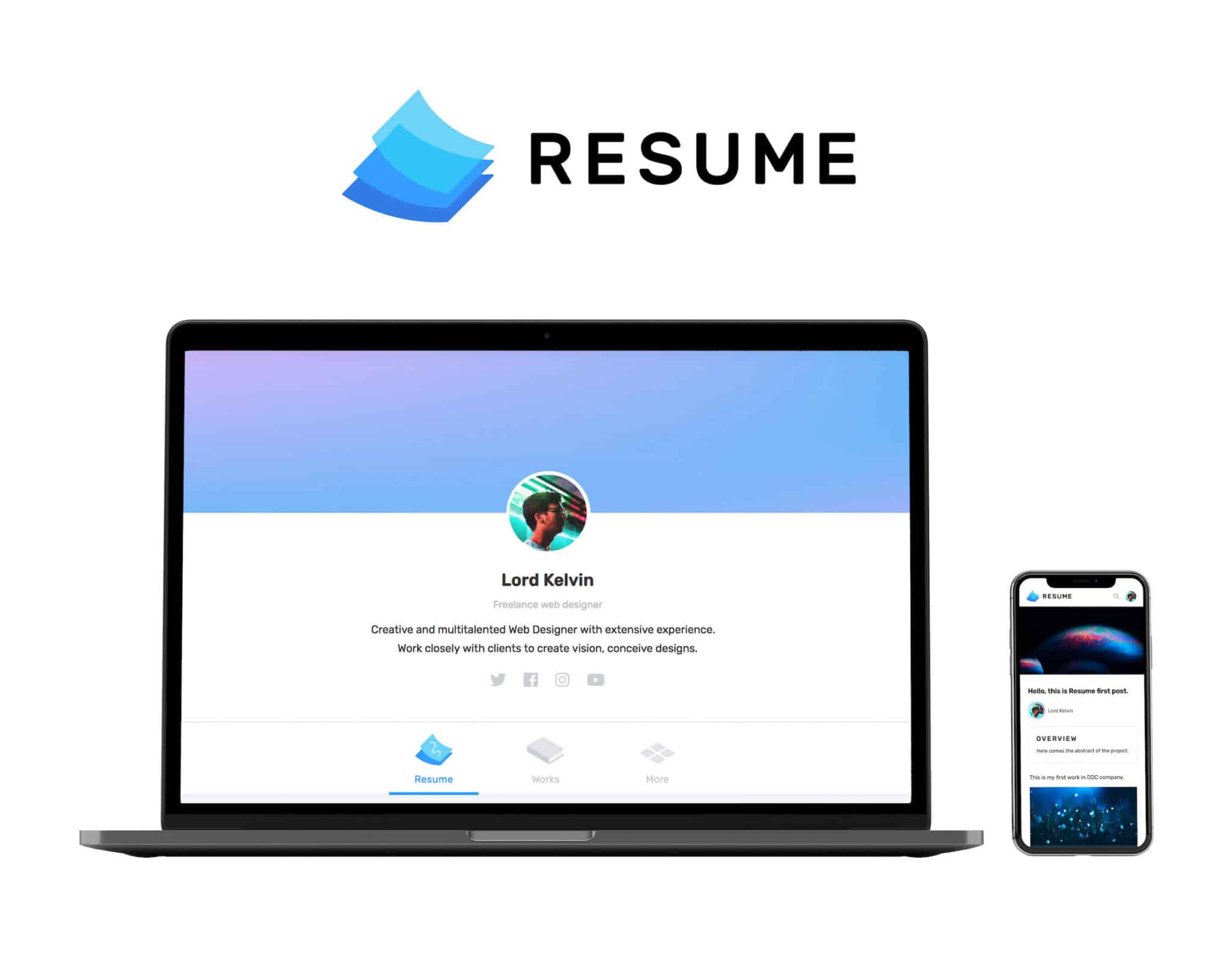フリーランス必見！イケてるポートフォリオ作成ツール「RESUME」とは？