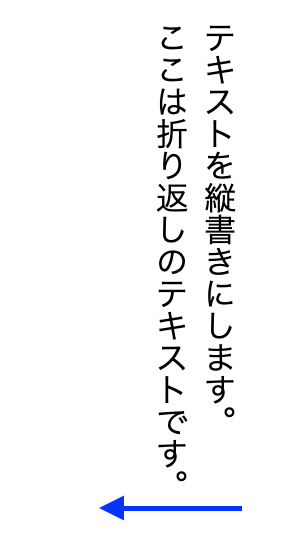 CSSで縦書きにするには?