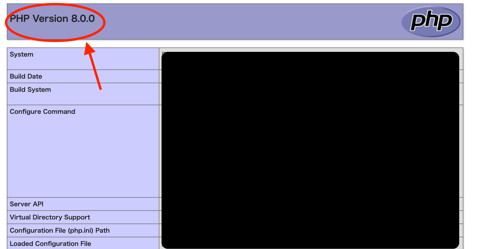 PHPファイルから確認
