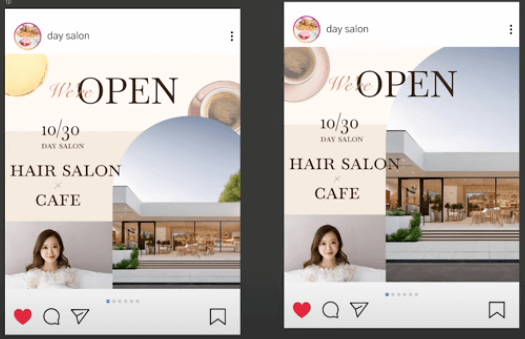 Instagramのフィード投稿をプロがブラッシュアップ！参考になるデザインの工夫を紹介