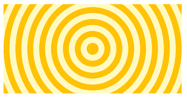 repeating-radial-gradient（円形）