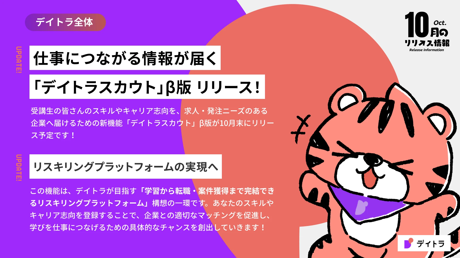 【デイトラ】2025年10月のリリース情報
