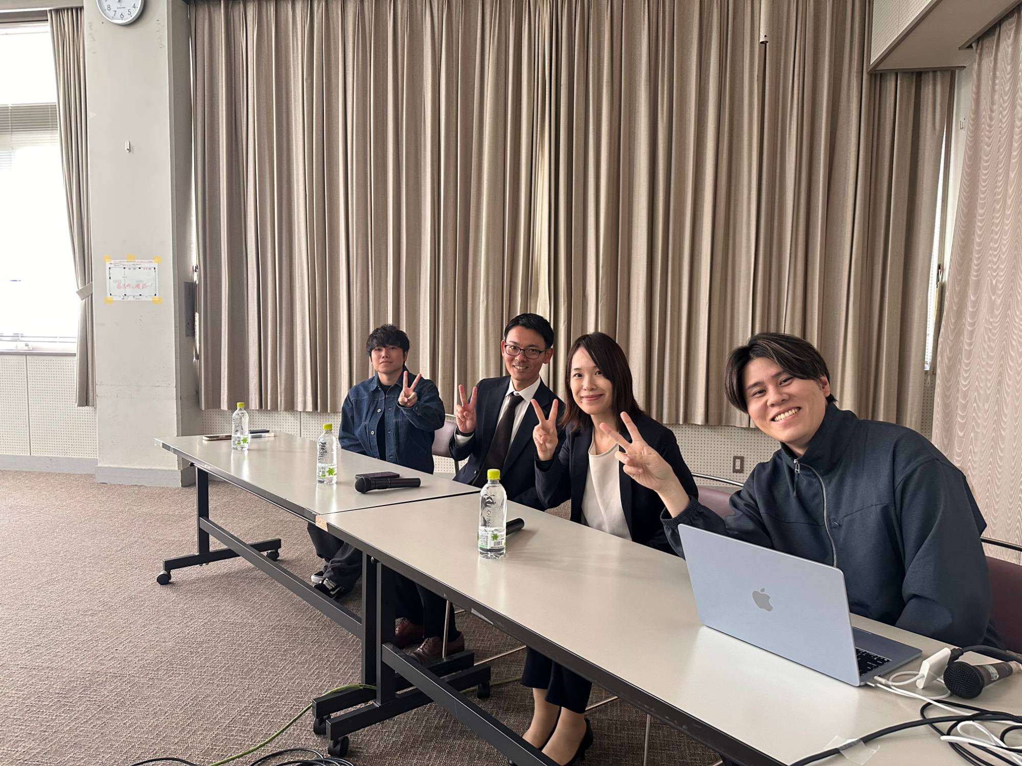 世羅町講習会 - 登壇者とデイトラ代表